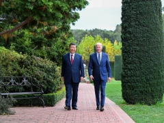 习近平同美国总统拜登举行中美元首会晤